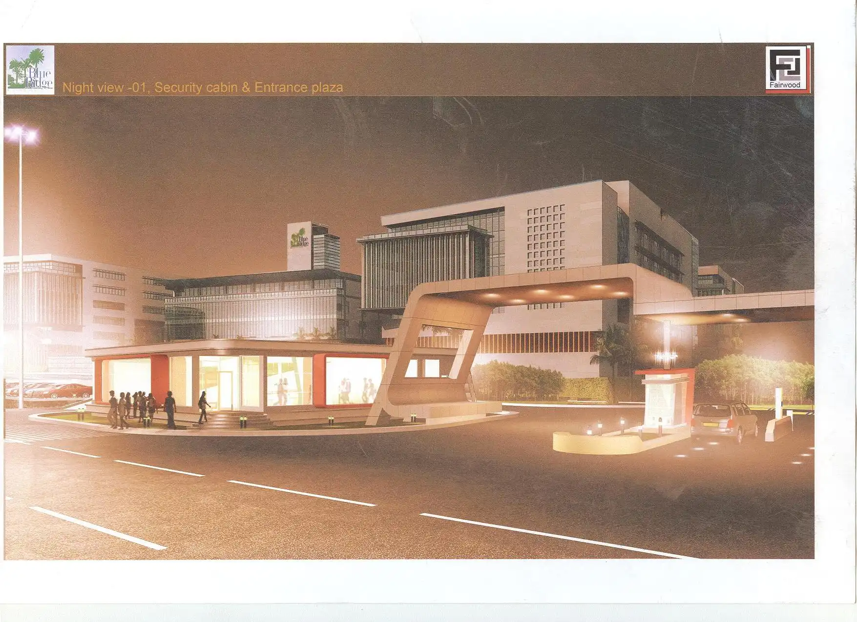 Paranjape Schemes Pvt Ltd facade project