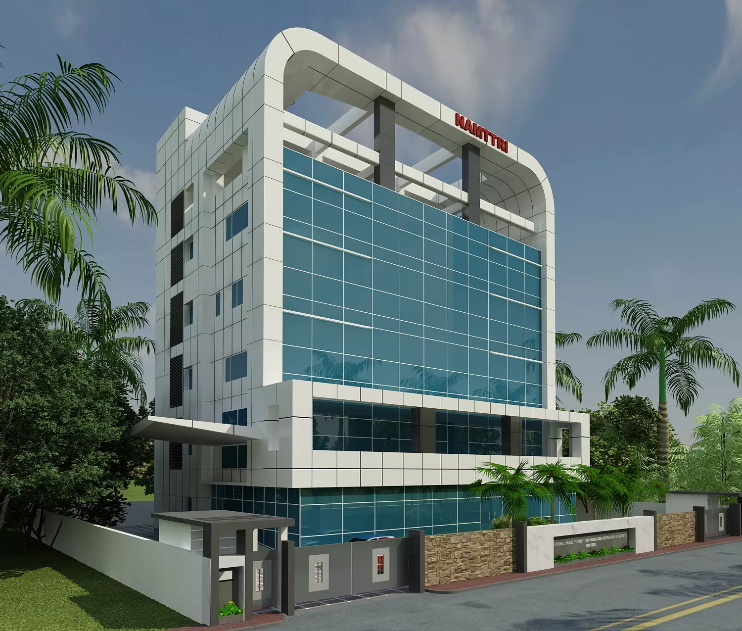 Quality Enterprises facade project
