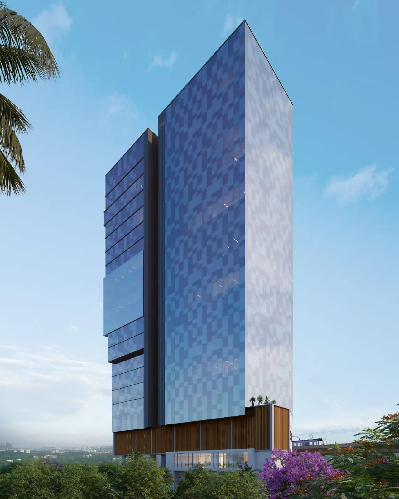 S K Fortune Developers facade project
